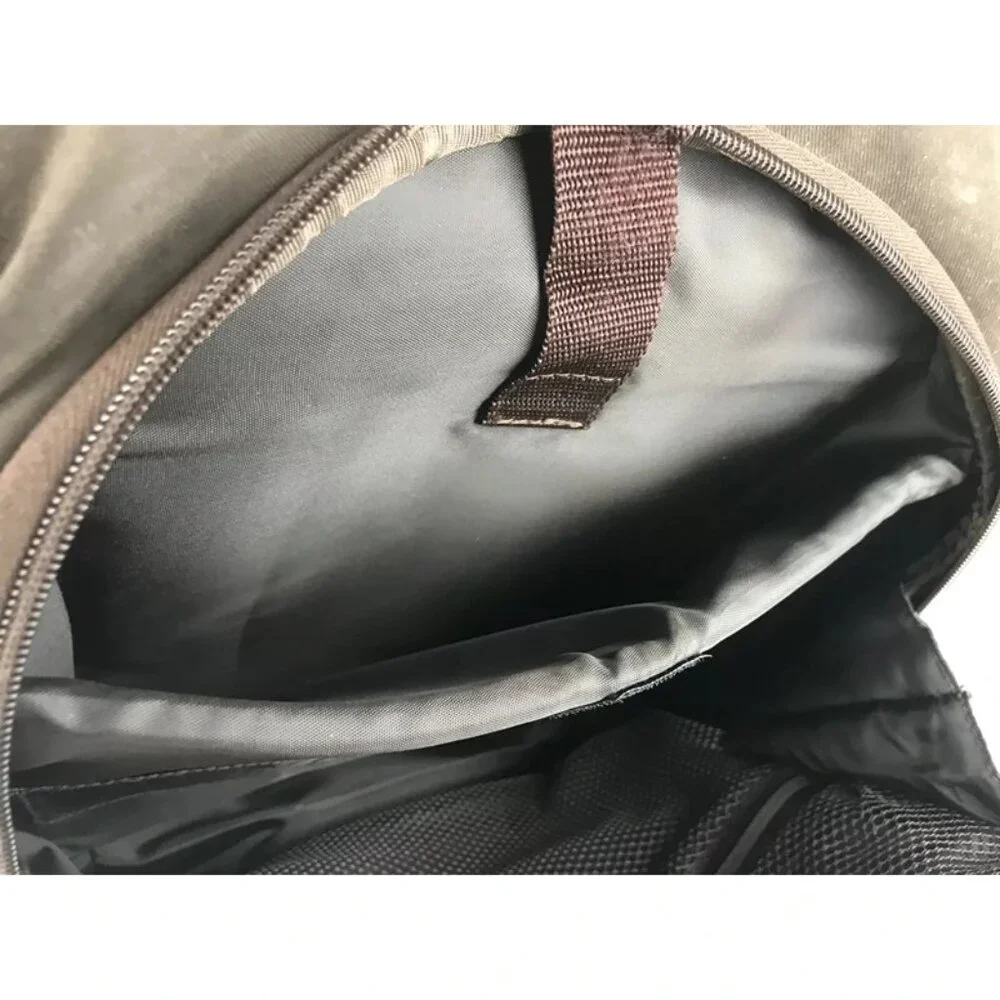 Bellino Unisex Adults Brown Inner Dividers Zipper Shoulder Strap Laptop‎ Bag